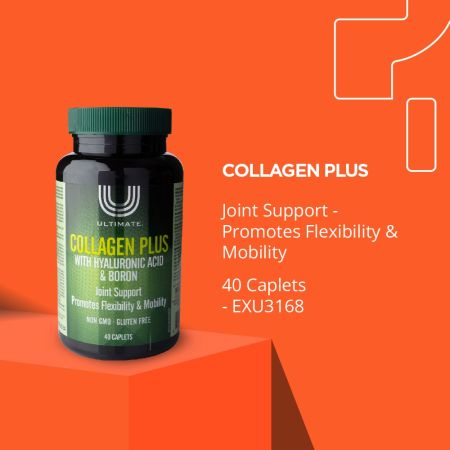 Collagen Plus -Hyaluronic Acid & Boron 40's Caplets