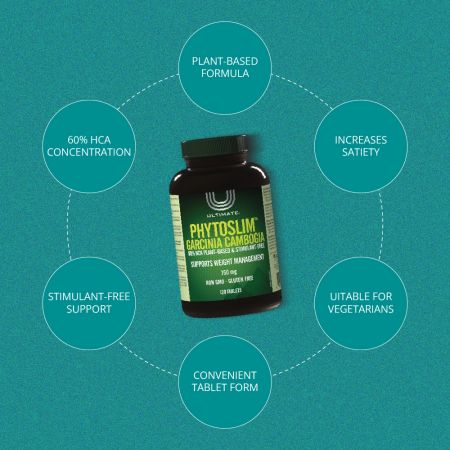 Phytoslim-Garcinia Cambogia 750mg Tab 120