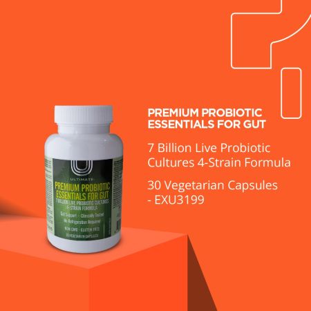 Premium Probiotic Essentials for Gut.30's