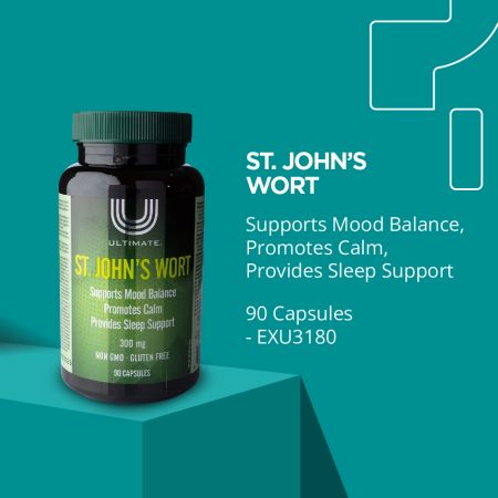 St.Johns Wort Ext 300mg Cap 90's