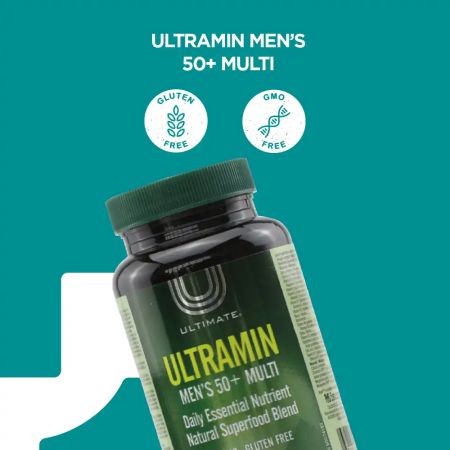 Ultramin- Men 50+ Multi - 60 Vegetarian Capsules