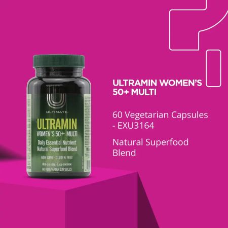  Ultramin - Women 50+ Multi - 60 Vegetarian Capsules